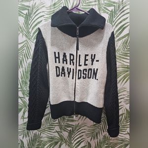 Harley Davidson, size 1W, Black and White